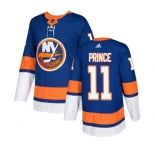 Adidas New York Islanders #11 Shane Prince Authentic Royal Blue Home NHL Jersey