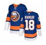 Adidas New York Islanders #18 Anthony Beauvillier Authentic Royal Blue Home NHL Jersey