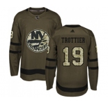 Adidas New York Islanders #19 Bryan Trottier Premier Green Salute to Service NHL Jersey