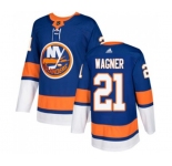 Adidas New York Islanders #21 Chris Wagner Authentic Royal Blue Home NHL Jersey
