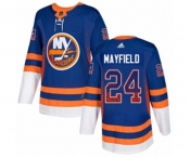 Adidas New York Islanders #24 Scott Mayfield Authentic Royal Blue Drift Fashion NHL Jersey