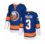 Adidas New York Islanders #3 Adam Pelech Authentic Royal Blue Home NHL Jersey