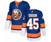 Adidas New York Islanders #45 Noah Dobson Premier Royal Blue Home NHL Jersey
