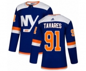 Adidas New York Islanders #91 John Tavares Premier Blue Alternate NHL Jersey