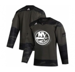 Men's New York Islanders 2019 Veterans Day Authentic Practice Hockey Jersey Camo