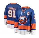 New York Islanders #91 John Tavares Fanatics Branded Royal Blue Home Breakaway NHL Jersey