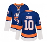 Women Adidas New York Islanders #10 Alan Quine Premier Royal Blue Home NHL Jersey