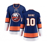 Women New York Islanders #10 Alan Quine Fanatics Branded Royal Blue Home Breakaway NHL Jersey