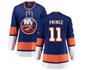 Women New York Islanders #11 Shane Prince Fanatics Branded Royal Blue Home Breakaway NHL Jersey
