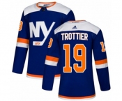 Youth Adidas New York Islanders #19 Bryan Trottier Premier Blue Alternate NHL Jersey