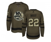 Youth Adidas New York Islanders #22 Mike Bossy Green Salute to Service Stitched NHL Jerse