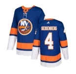 Youth Adidas New York Islanders #4 Dennis Seidenberg Premier Royal Blue Home NHL Jersey