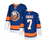 Youth Adidas New York Islanders #7 Jordan Eberle Premier Royal Blue Home NHL Jersey