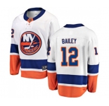 Youth New York Islanders #12 Josh Bailey Fanatics Branded White Away Breakaway NHL Jersey