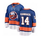 Youth New York Islanders #14 Tom Kuhnhackl Fanatics Branded Royal Blue Home Breakaway NHL Jersey