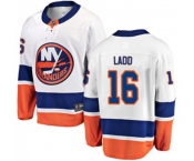Youth New York Islanders #16 Andrew Ladd Fanatics Branded White Away Breakaway NHL Jersey