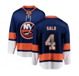 Youth New York Islanders #4 Robin Salo Fanatics Branded Royal Blue Home Breakaway NHL Jersey