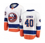 Youth New York Islanders #40 Robin Lehner Fanatics Branded White Away Breakaway NHL Jersey