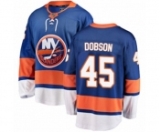Youth New York Islanders #45 Noah Dobson Fanatics Branded Royal Blue Home Breakaway NHL Jersey