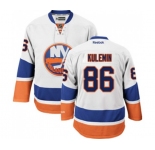 Youth Reebok New York Islanders #86 Nikolay Kulemin Authentic White Away NHL Jersey