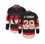 Men's Reebok Ottawa Senators #29 Matthew O'Connor Authentic Black New Third NHL Jersey