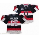 nhl Ottawa Senators #65 Erik Karlsson black