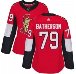 Women's Ottawa Senators #79 Drake Batherson Adidas Home Authentic Red Jersey