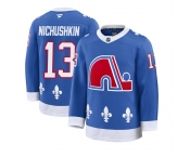 Men's Colorado Avalanche #13 Valeri Nichushkin Blue 2025 Alternate Stitched Jersey