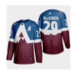 Men's Colorado Avalanche #29 Nathan Mackinnon 2020 Stadium Series Burgundy Stitched Hockey Jersey