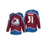 Men's adidas Colorado Avalanche #31 Calvin Pickard 2017-2018 Season Home Jersey