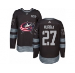 Men Adidas Columbus Blue Jackets #27 Ryan Murray Authentic Black 1917-2017 100th Anniversary NHL Jersey