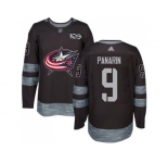 Men Adidas Columbus Blue Jackets #9 Artemi Panarin Black 1917-2017 100th Anniversary Stitched NHL Jersey