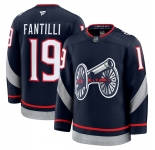 Men's Columbus Blue Jackets #19 Adam Fantilli Navy 2024-25 Alternate Stitched Hockey Jersey