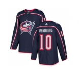 Youth Adidas Columbus Blue Jackets #10 Alexander Wennberg Navy Blue Home Authentic Stitched NHL Jersey