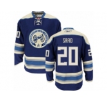 Youth Reebok Columbus Blue Jackets #20 Brandon Saad Authentic Navy Blue Third NHL Jersey