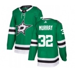 Men's Dallas Stars #32 Matt Murray Green Stitched Jersey