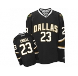 Men's Reebok Dallas Stars #23 Esa Lindell Authentic Black NHL Jersey