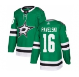 Men's Stars #16 Joe Pavelski Green Home Stitched Hockey Jersey