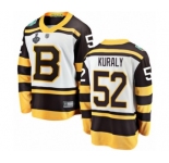 Men's Boston Bruins #52 Sean Kuraly White Winter Classic Fanatics Branded Breakaway 2019 Stanley Cup Final Bound Hockey Jersey