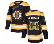 Men's Boston Bruins #88 David Pastrnak Authentic Black Drift Fashion 2019 Stanley Cup Final Bound Hockey Jersey