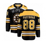 Men's Boston Bruins #88 David Pastrnak Authentic Black Home Fanatics Branded Breakaway 2019 Stanley Cup Final Bound Hockey Jersey