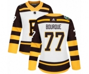 Women's Adidas Boston Bruins #77 Ray Bourque Authentic White 2019 Winter Classic NHL Jersey