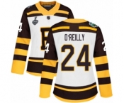 Women's Boston Bruins #24 Terry O'Reilly Authentic White Winter Classic 2019 Stanley Cup Final Bound Hockey Jersey