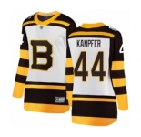 Women's Boston Bruins #44 Steven Kampfer White 2019 Winter Classic Fanatics Branded Breakaway NHL Jersey