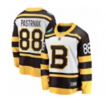 Youth Boston Bruins #88 David Pastrnak White 2019 Winter Classic Fanatics Branded Breakaway NHL Jersey