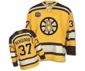 Youth Reebok Boston Bruins #37 Patrice Bergeron Premier Gold Winter Classic NHL Jersey