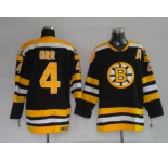 youth nhl boston bruins #4 bobby orr black