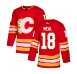 Calgary Flames #18 James Neal Authentic Red Alternate Hockey Jersey