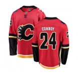 Calgary Flames #24 Craig Conroy Fanatics Branded Red Home Breakaway Hockey Jersey
