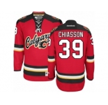 Men's Reebok Calgary Flames #39 Alex Chiasson Authentic Red New Third NHL Jersey